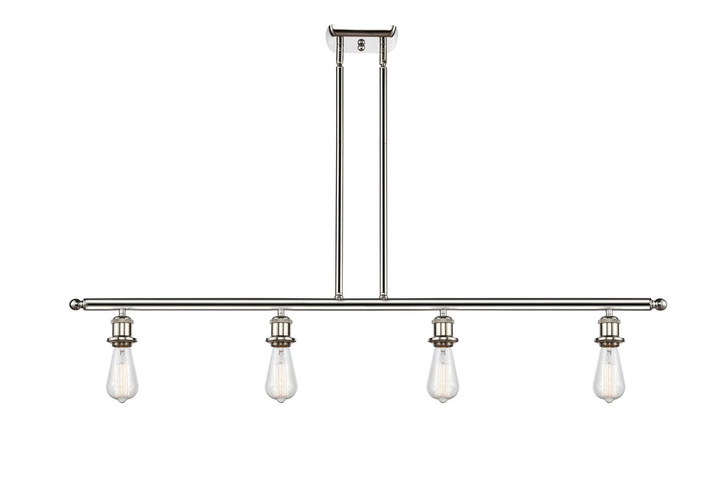 Innovations 516-4I-PN Four Light Island Pendant, Polished Nickel