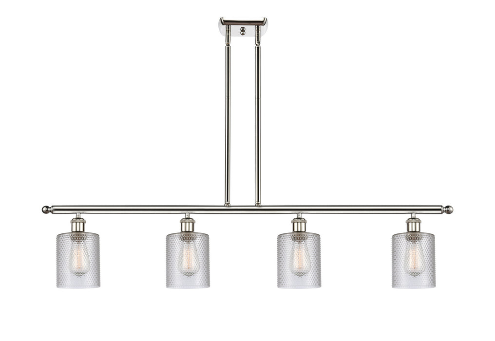 Innovations 516-4I-PN-G112-LED LED Island Pendant, Polished Nickel