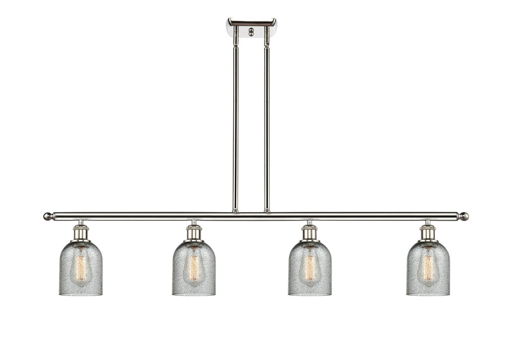 Innovations 516-4I-PN-G257-LED LED Island Pendant, Polished Nickel