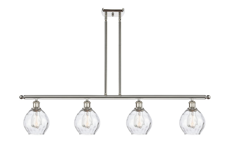 Innovations 516-4I-PN-G362-LED LED Island Pendant, Polished Nickel