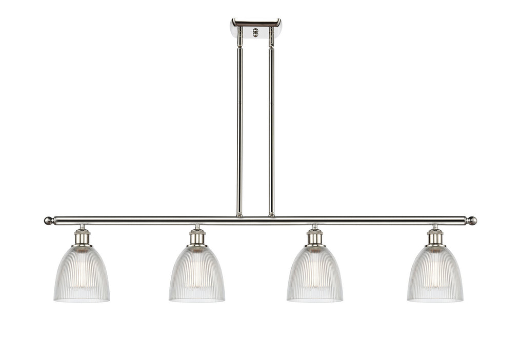 Innovations 516-4I-PN-G382-LED LED Island Pendant, Polished Nickel