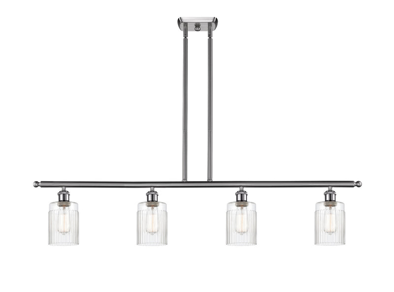 Innovations 516-4I-SN-G342-LED LED Island Pendant, Brushed Satin Nickel