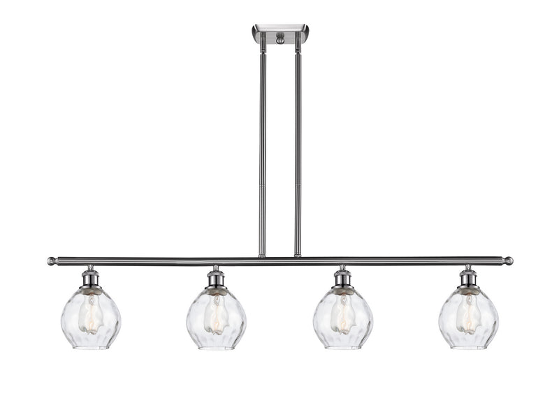Innovations 516-4I-SN-G362 Four Light Island Pendant, Brushed Satin Nickel