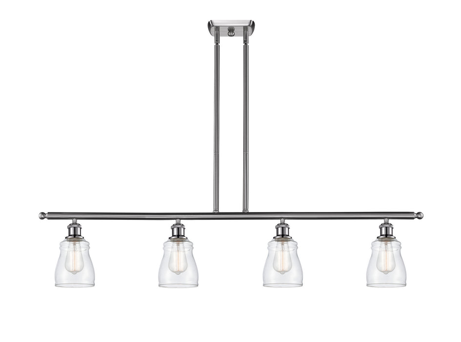 Innovations 516-4I-SN-G392 Four Light Island Pendant, Brushed Satin Nickel