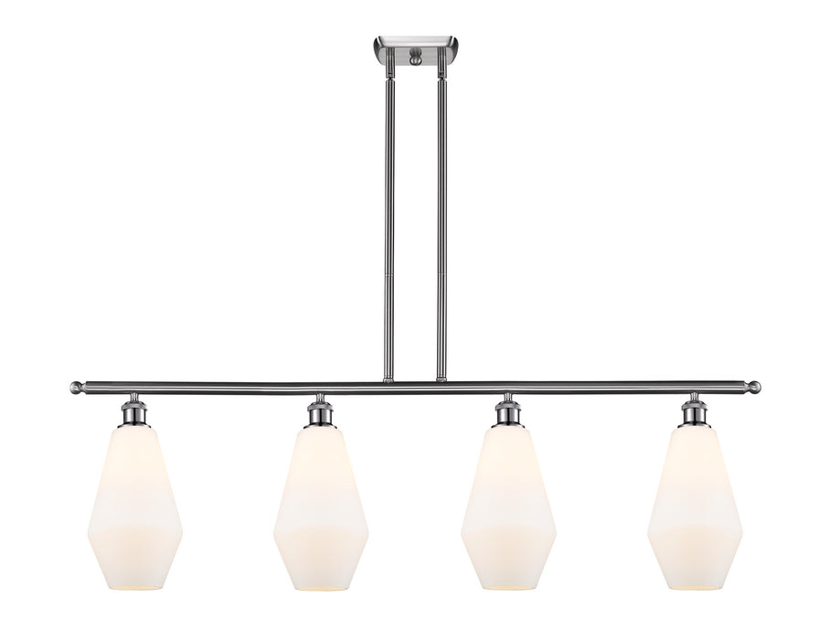 Innovations 516-4I-SN-G651-7 Four Light Island Pendant, Brushed Satin Nickel