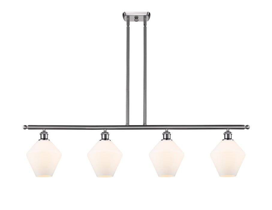 Innovations 516-4I-SN-G651-8 Four Light Island Pendant, Brushed Satin Nickel
