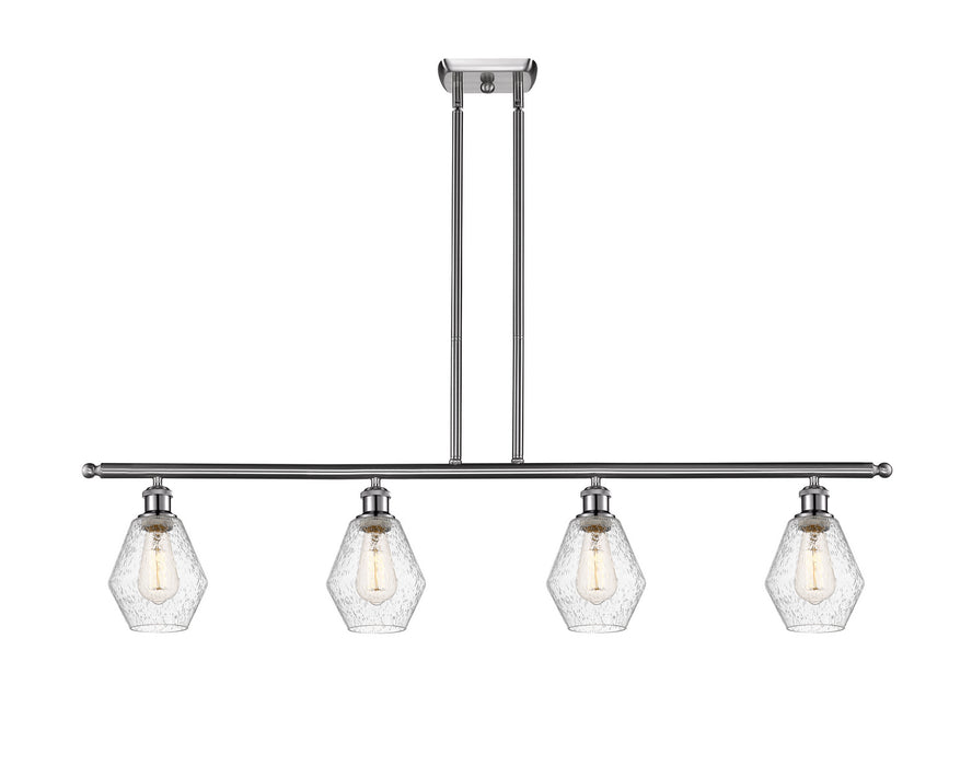 Innovations 516-4I-SN-G654-6 Four Light Island Pendant, Brushed Satin Nickel