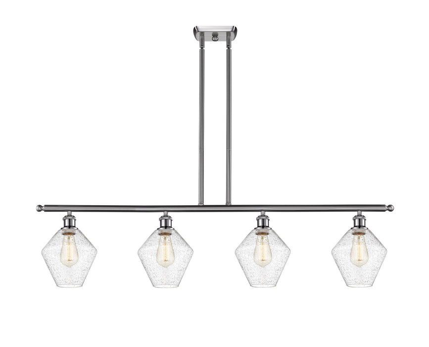 Innovations 516-4I-SN-G654-8 Four Light Island Pendant, Brushed Satin Nickel