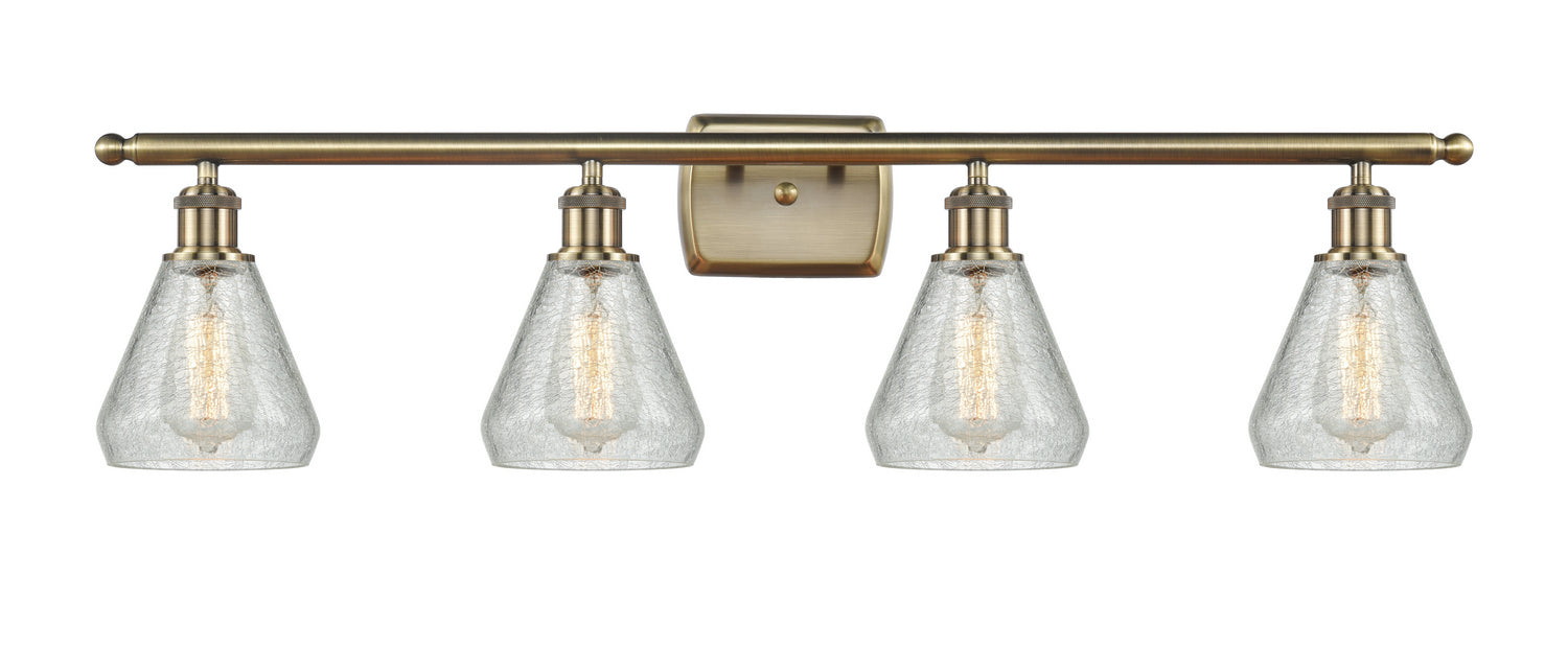 Innovations 516-4W-AB-G275-LED LED Bath Vanity, Antique Brass