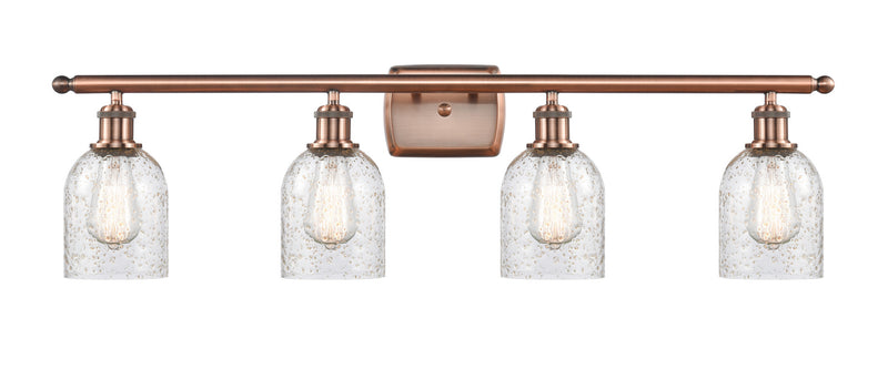 Innovations 516-4W-AC-G259 Four Light Bath Vanity, Antique Copper