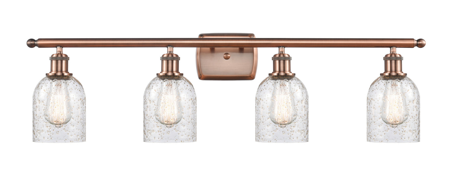 Innovations 516-4W-AC-G259-LED LED Bath Vanity, Antique Copper