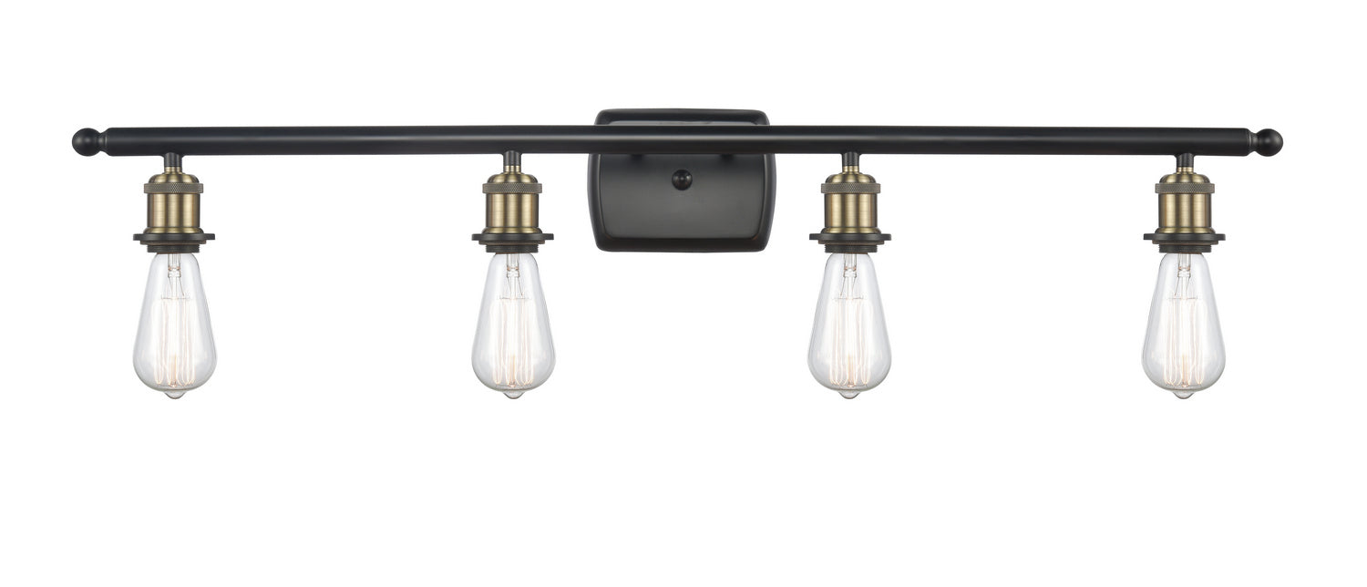 Innovations 516-4W-BAB-LED LED Bath Vanity, Black Antique Brass