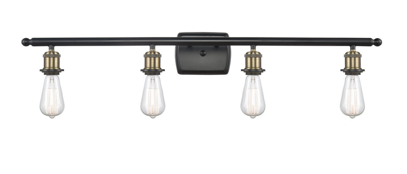Innovations 516-4W-BAB-LED LED Bath Vanity, Black Antique Brass