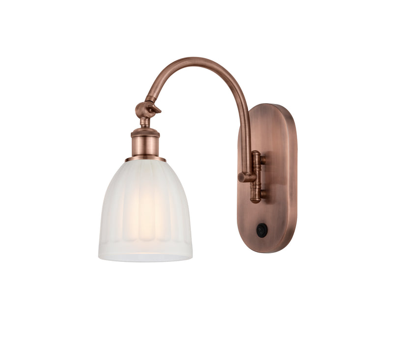 Innovations 518-1W-AC-G441-LED LED Wall Sconce, Antique Copper
