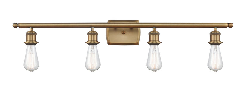 Innovations 516-4W-BB-LED LED Bath Vanity, Brushed Brass