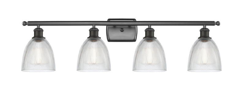 Innovations 516-4W-OB-G382 Four Light Bath Vanity, Oil Rubbed Bronze
