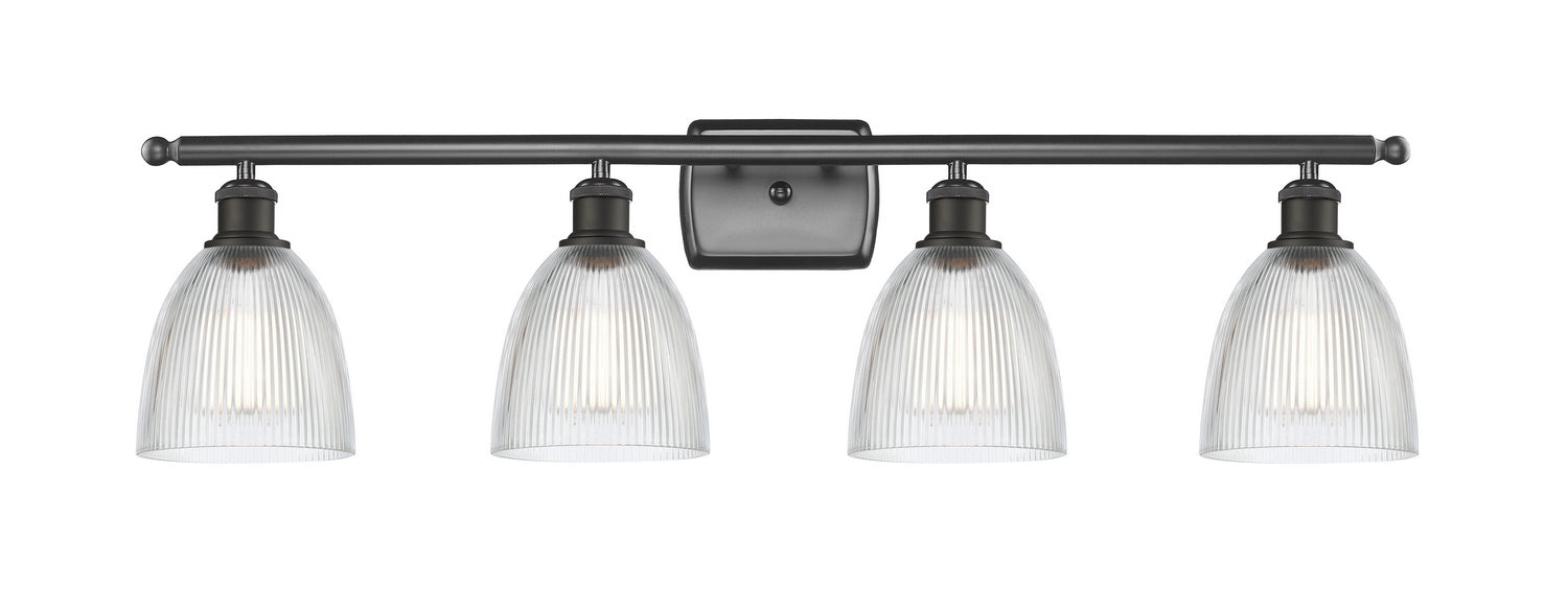 Innovations 516-4W-OB-G382 Four Light Bath Vanity, Oil Rubbed Bronze