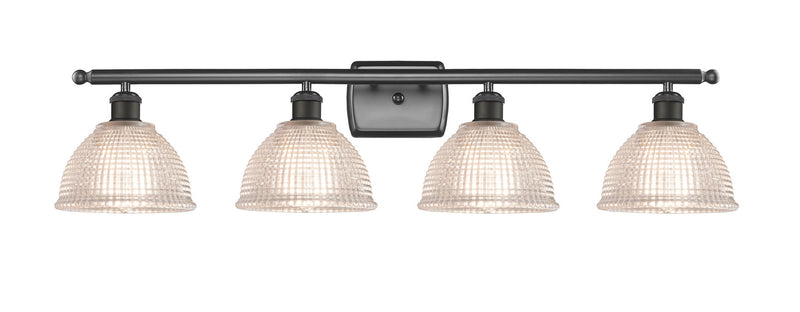 Innovations 516-4W-OB-G422 Four Light Bath Vanity, Oil Rubbed Bronze