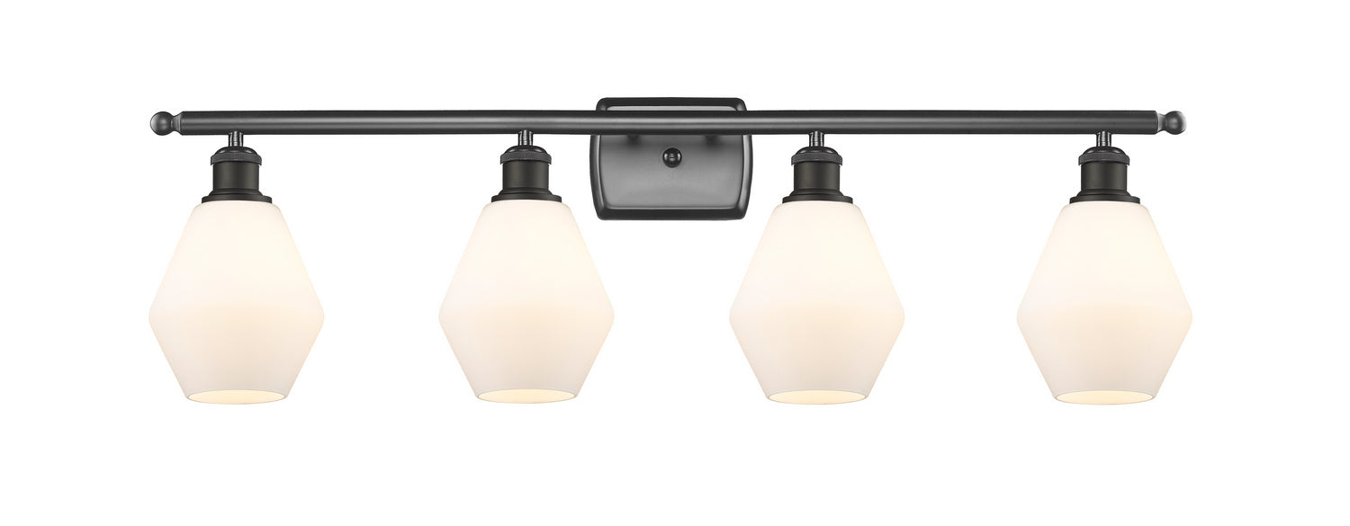 Innovations 516-4W-OB-G651-6 Four Light Bath Vanity, Oil Rubbed Bronze