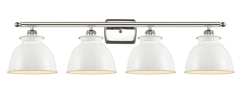 Innovations 516-4W-PN-M14-W-LED LED Bath Vanity, Polished Nickel
