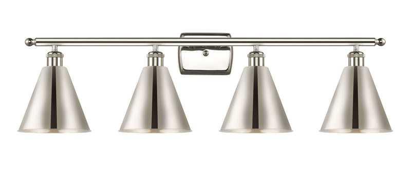 Innovations 516-4W-PN-MBC-8-PN-LED LED Bath Vanity, Polished Nickel