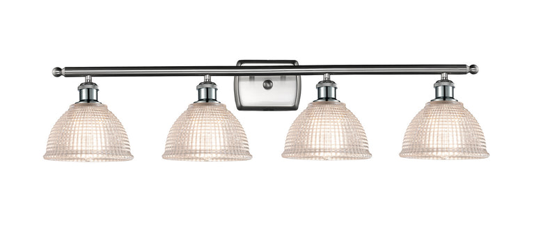 Innovations 516-4W-SN-G422 Four Light Bath Vanity, Brushed Satin Nickel