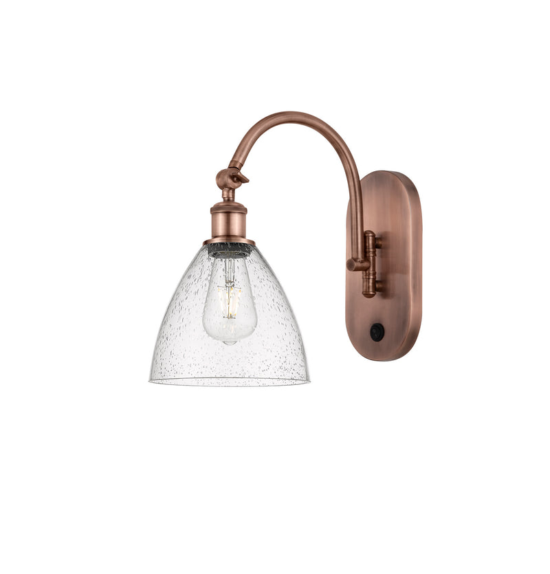 Innovations 518-1W-AC-GBD-754-LED LED Wall Sconce, Antique Copper