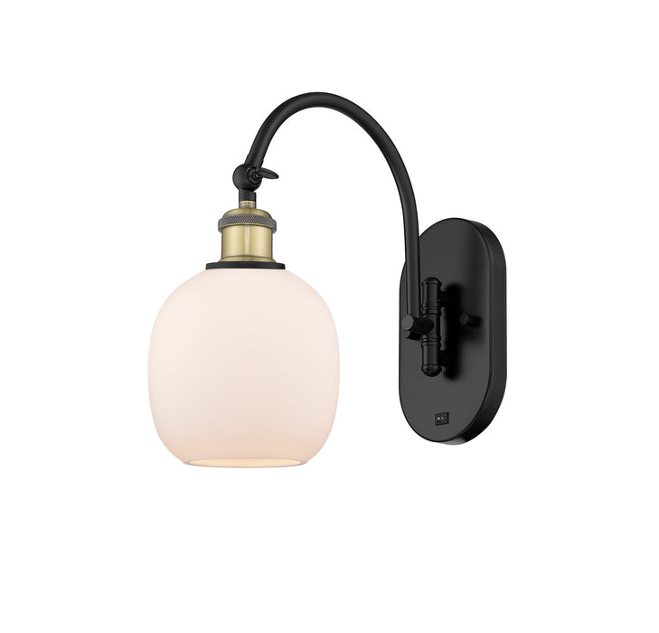Innovations 518-1W-BAB-G101-LED LED Wall Sconce, Black Antique Brass