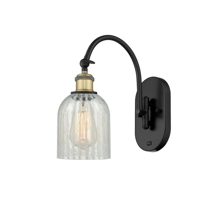 Innovations 518-1W-BAB-G2511 One Light Wall Sconce, Black Antique Brass