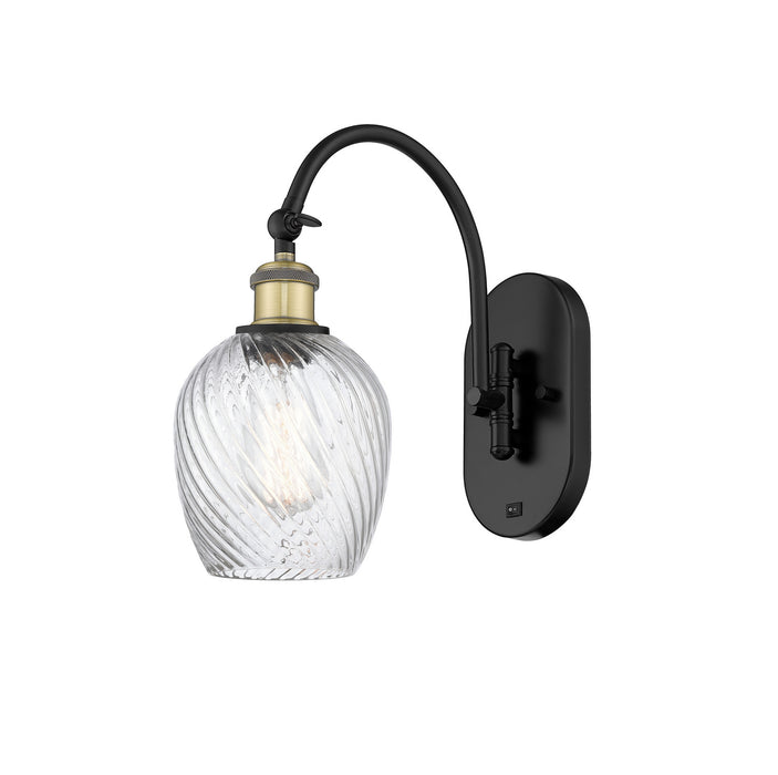 Innovations 518-1W-BAB-G292 One Light Wall Sconce, Black Antique Brass