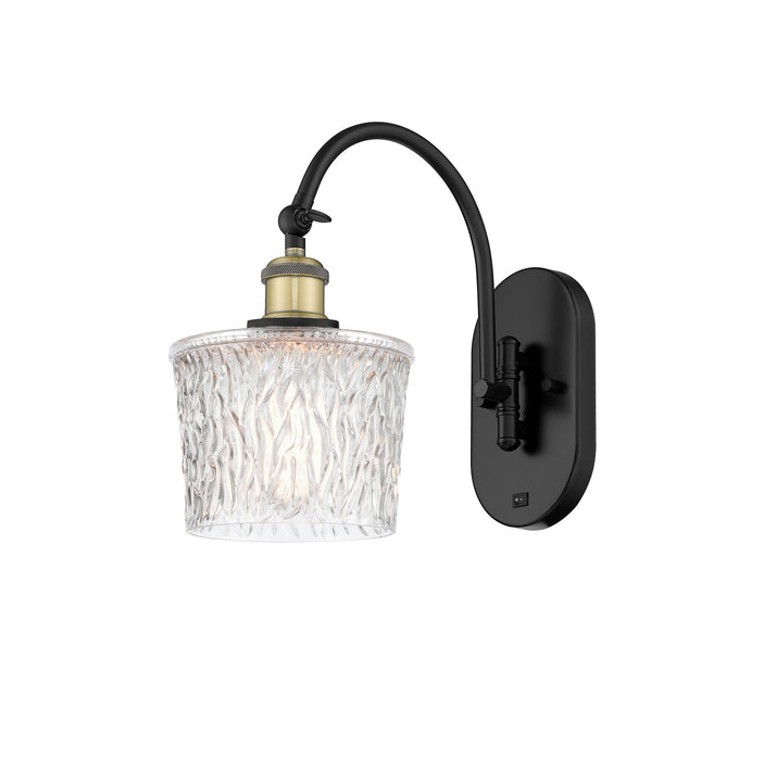 Innovations 518-1W-BAB-G402 One Light Wall Sconce, Black Antique Brass