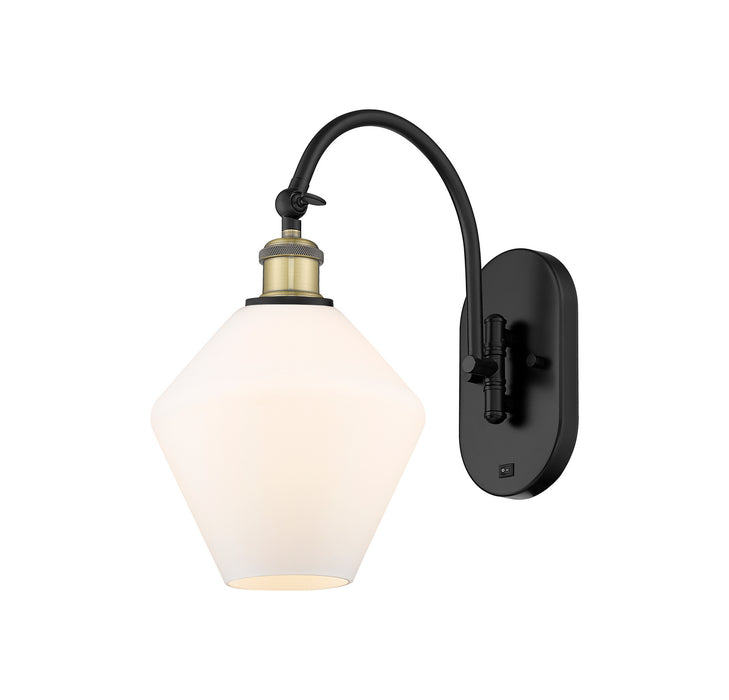Innovations 518-1W-BAB-G651-8-LED LED Wall Sconce, Black Antique Brass
