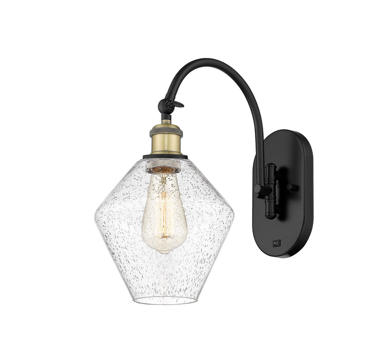 Innovations 518-1W-BAB-G654-8-LED LED Wall Sconce, Black Antique Brass