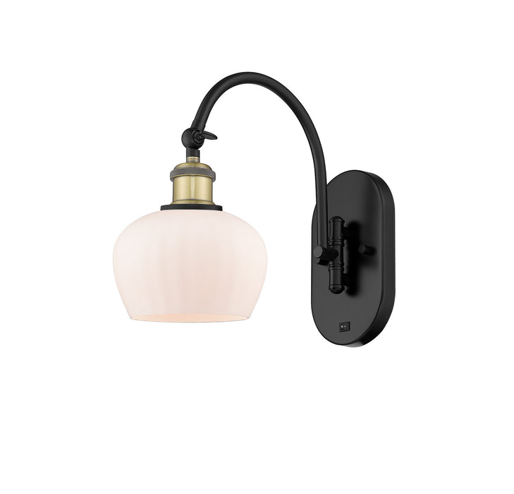 Innovations 518-1W-BAB-G91 One Light Wall Sconce, Black Antique Brass