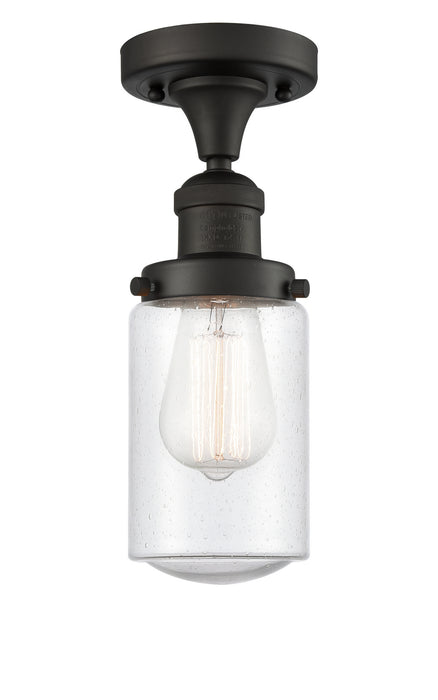 Innovations 517-1CH-OB-G314-LED LED Semi-Flush Mount, Oil Rubbed Bronze