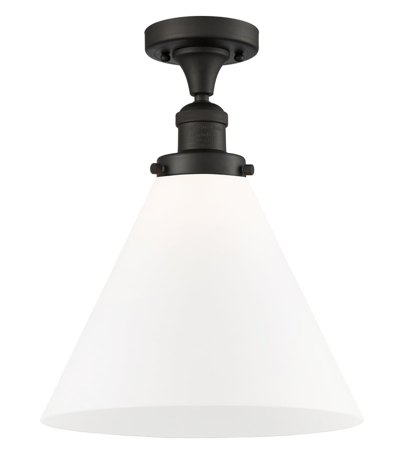 Innovations 517-1CH-OB-G41-L-LED LED Semi-Flush Mount, Oil Rubbed Bronze