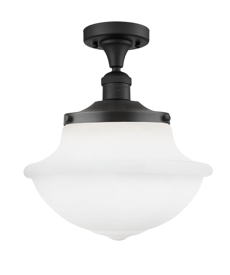 Innovations 517-1CH-OB-G541-LED LED Semi-Flush Mount, Oil Rubbed Bronze