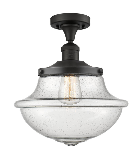 Innovations 517-1CH-OB-G544-LED LED Semi-Flush Mount, Oil Rubbed Bronze