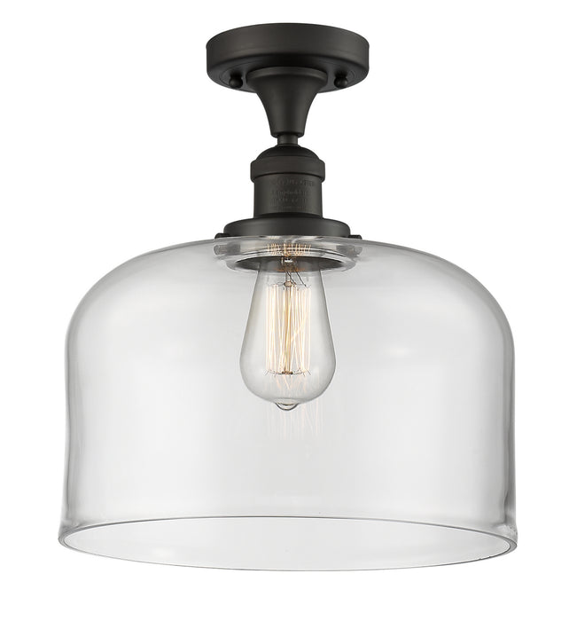 Innovations 517-1CH-OB-G72-L-LED LED Semi-Flush Mount, Oil Rubbed Bronze