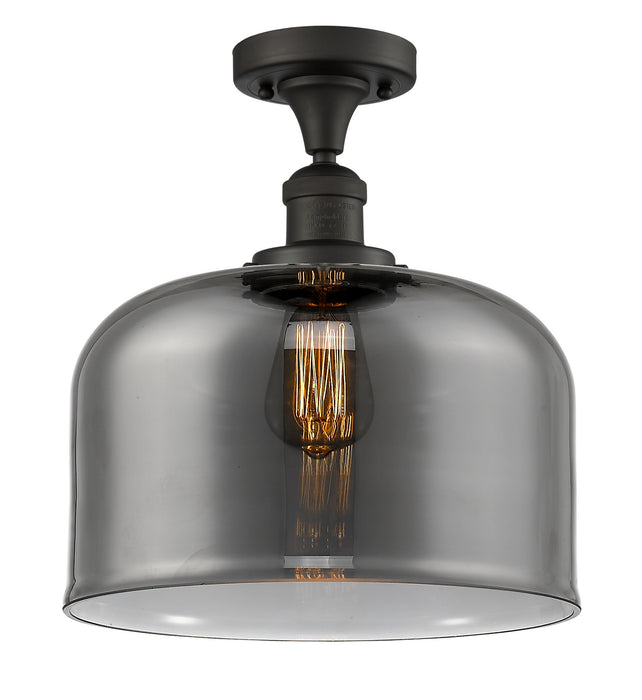 Innovations 517-1CH-OB-G73-L One Light Semi-Flush Mount, Oil Rubbed Bronze