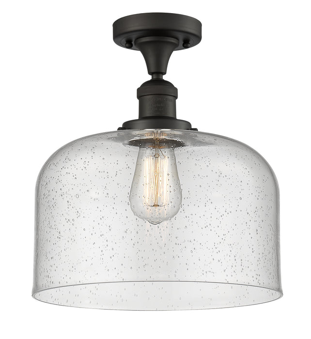 Innovations 517-1CH-OB-G74-L-LED LED Semi-Flush Mount, Oil Rubbed Bronze