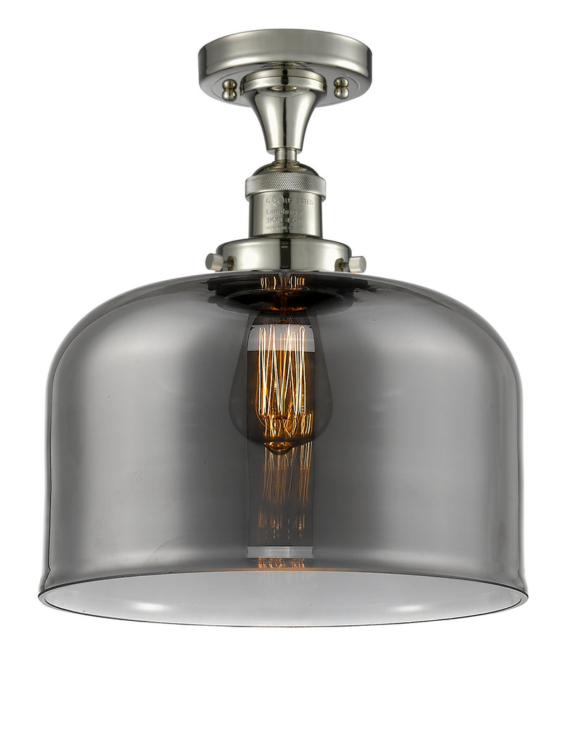 Innovations 517-1CH-PN-G73-L-LED LED Semi-Flush Mount, Polished Nickel