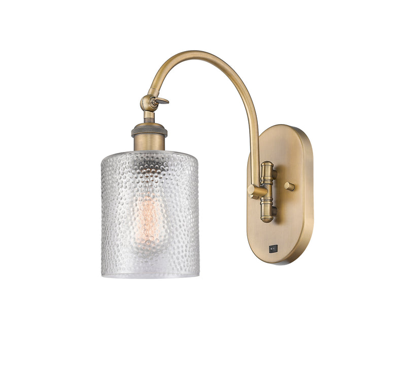 Innovations 518-1W-BB-G112-LED LED Wall Sconce, Brushed Brass