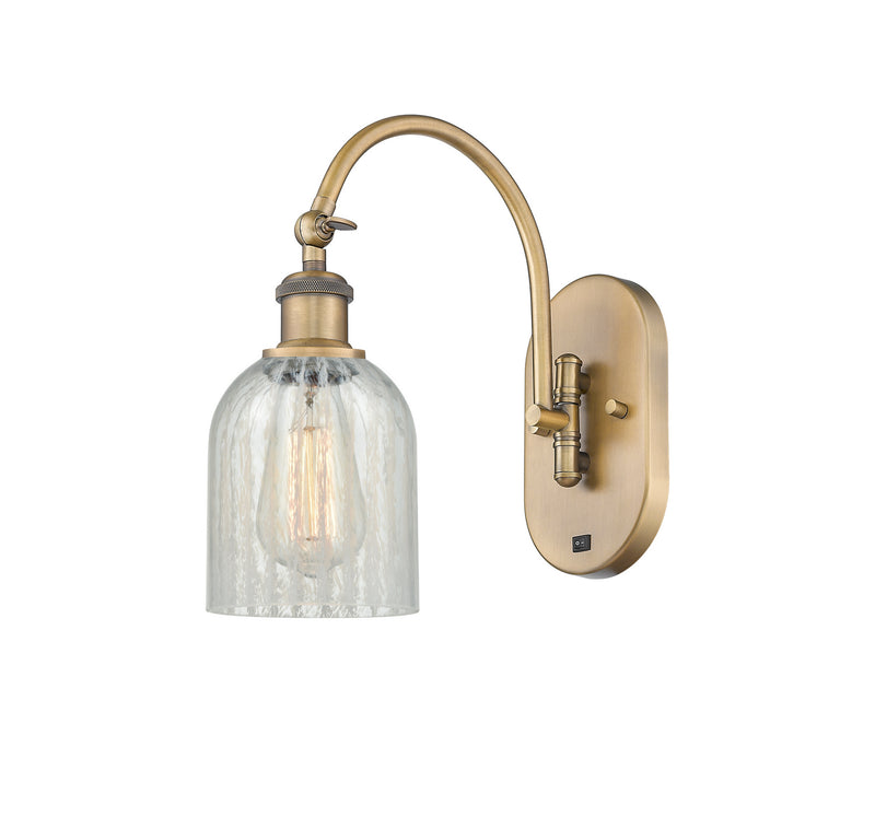 Innovations 518-1W-BB-G2511 One Light Wall Sconce, Brushed Brass