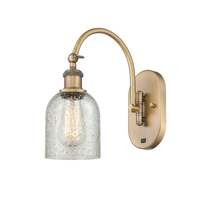 Innovations 518-1W-BB-G259 One Light Wall Sconce, Brushed Brass