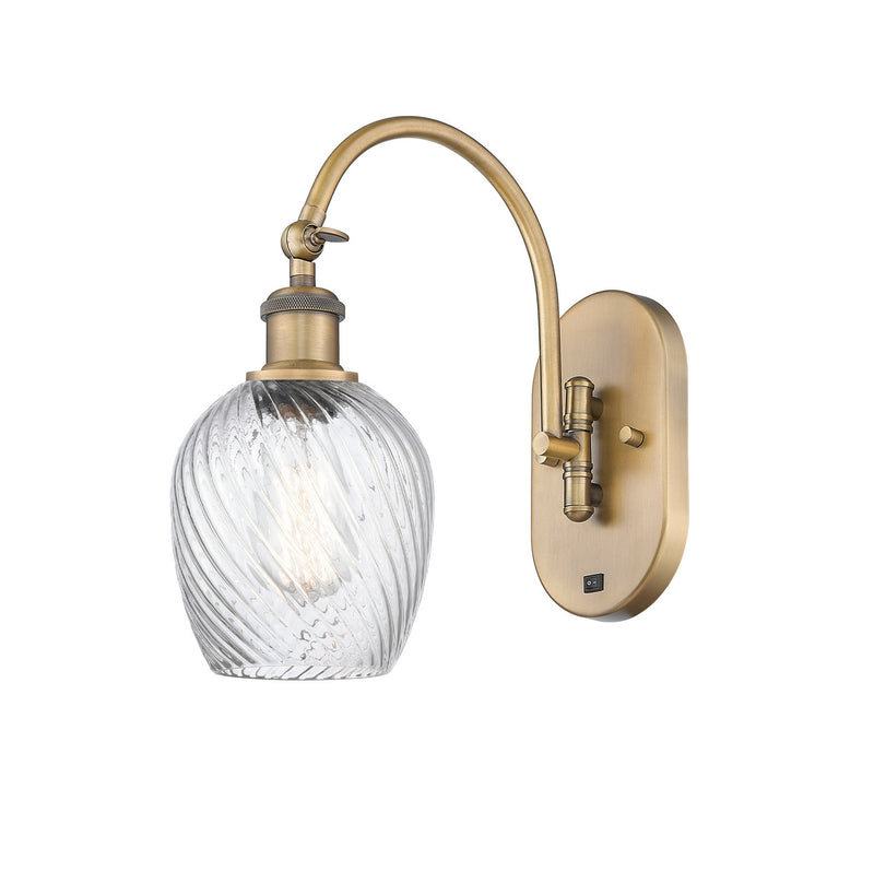 Innovations 518-1W-BB-G292 One Light Wall Sconce, Brushed Brass