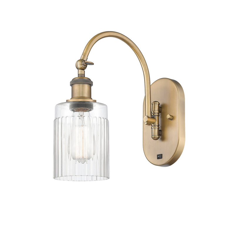 Innovations 518-1W-BB-G342 One Light Wall Sconce, Brushed Brass
