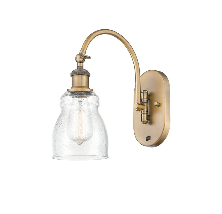 Innovations 518-1W-BB-G394 One Light Wall Sconce, Brushed Brass