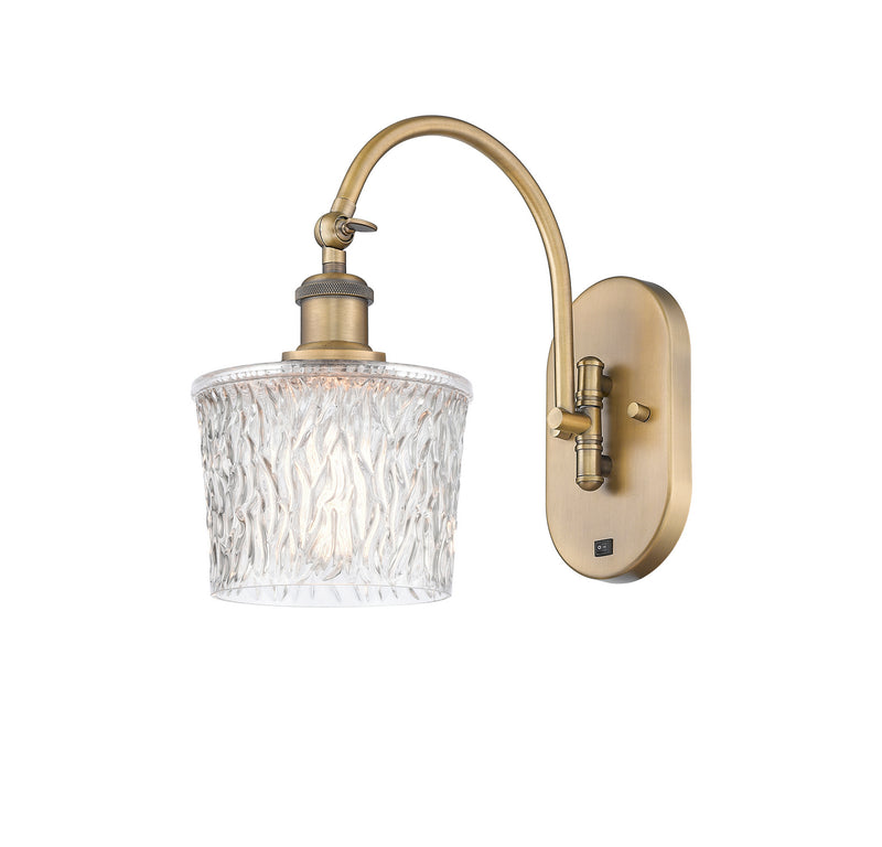 Innovations 518-1W-BB-G402-LED LED Wall Sconce, Brushed Brass