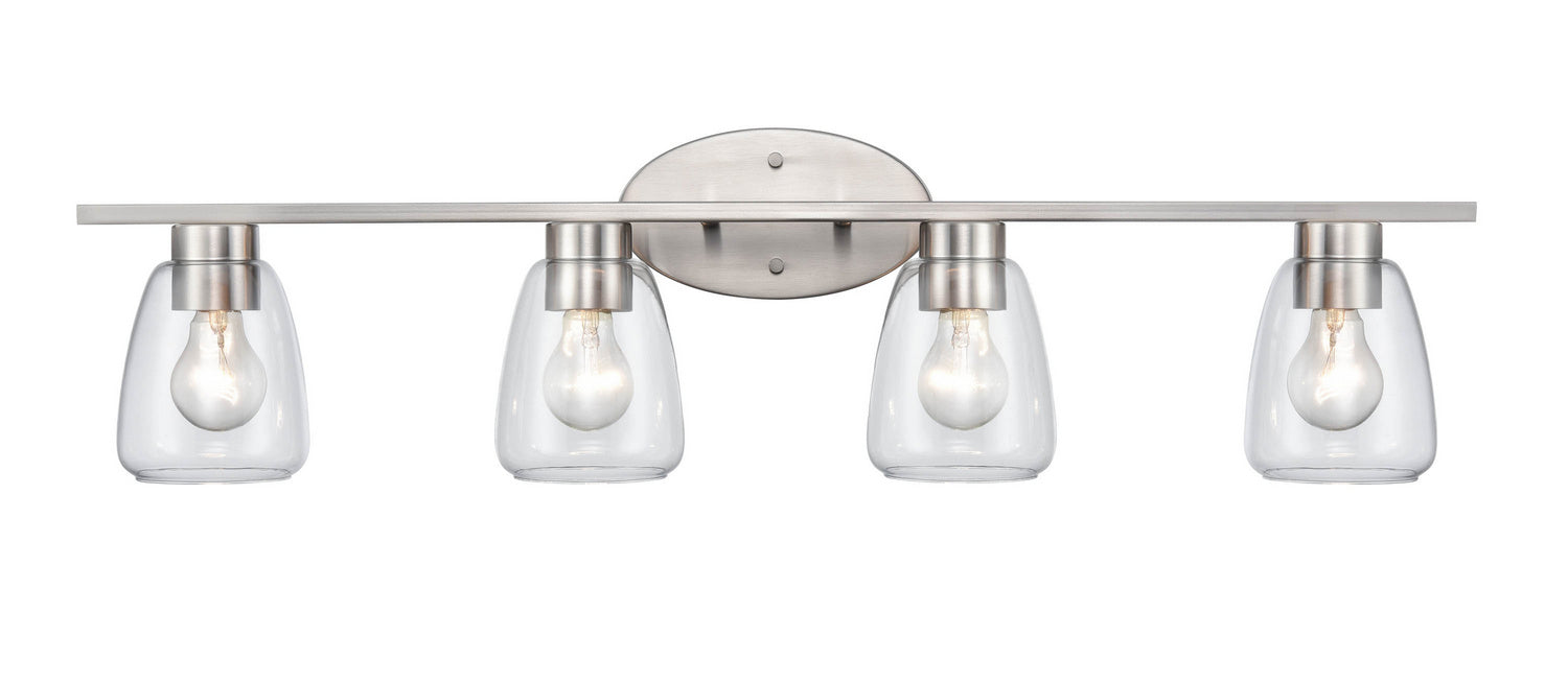 Millennium 9364-BN Four Light Vanity, Brushed Nickel